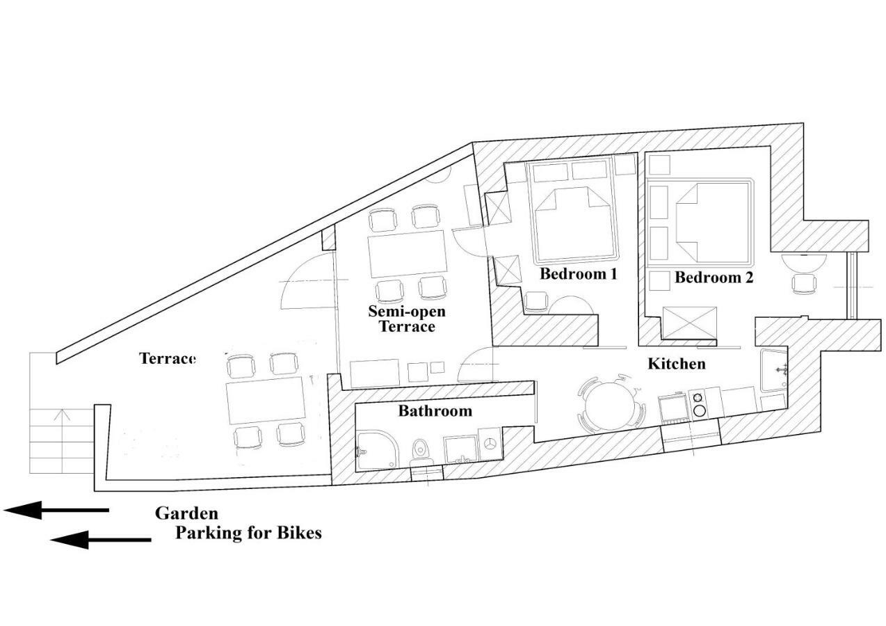 Apartment Alena With Terrace And Garden Center Jelsa Jelsa  Exteriör bild